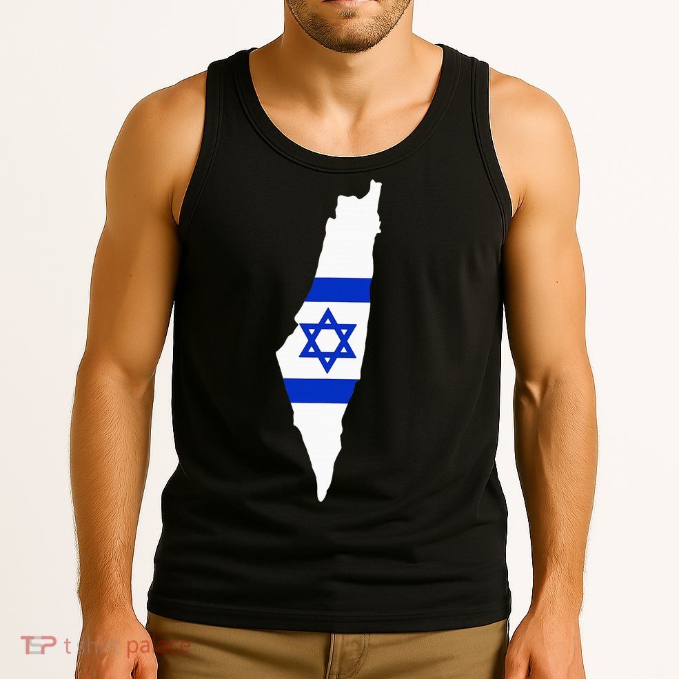 Israel Map Tank Top