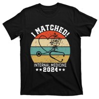 I Matched Internal Medicine 2024 Medical Resident Match Day T-Shirt