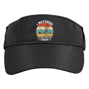 I Matched Internal Medicine 2024 Medical Resident Match Day Adult Drive Performance Visor