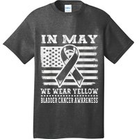 In May I Wear Yellow For Bladder Cancer Awareness Month T-Shirt