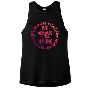 Ivf Mama In The Making Ivf Transfer Day Embryo Transfer Gift Ladies PosiCharge Tri-Blend Wicking Tank