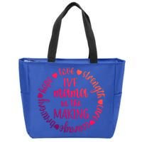 Ivf Mama In The Making Ivf Transfer Day Embryo Transfer Gift Zip Tote Bag