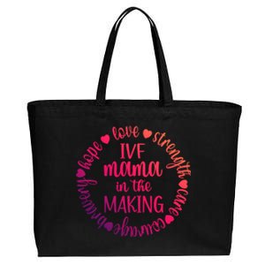 Ivf Mama In The Making Ivf Transfer Day Embryo Transfer Gift Cotton Canvas Jumbo Tote