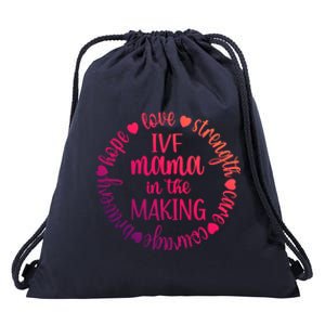 Ivf Mama In The Making Ivf Transfer Day Embryo Transfer Gift Drawstring Bag