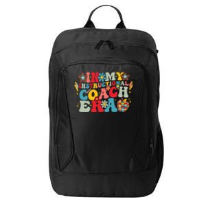 In My Instructional Coach Era Groovy Back To School City Backpack