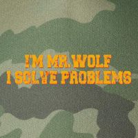 IM Mr.Wolf I Solve Problems Legacy Tie Dye Trucker Hat