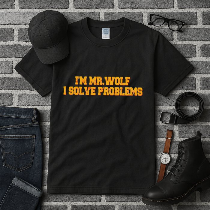 IM Mr.Wolf I Solve Problems Tall T-Shirt