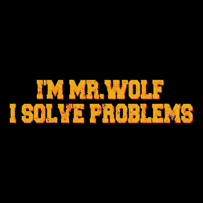 IM Mr.Wolf I Solve Problems Daily Commute Backpack