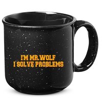 IM Mr.Wolf I Solve Problems 15oz Campfire Ceramic Mug