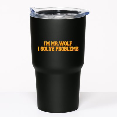 IM Mr.Wolf I Solve Problems Tumbler