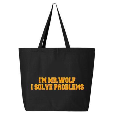 IM Mr.Wolf I Solve Problems 25L Jumbo Tote