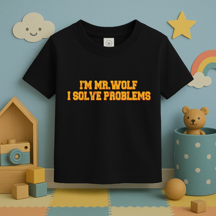 IM Mr.Wolf I Solve Problems Toddler T-Shirt