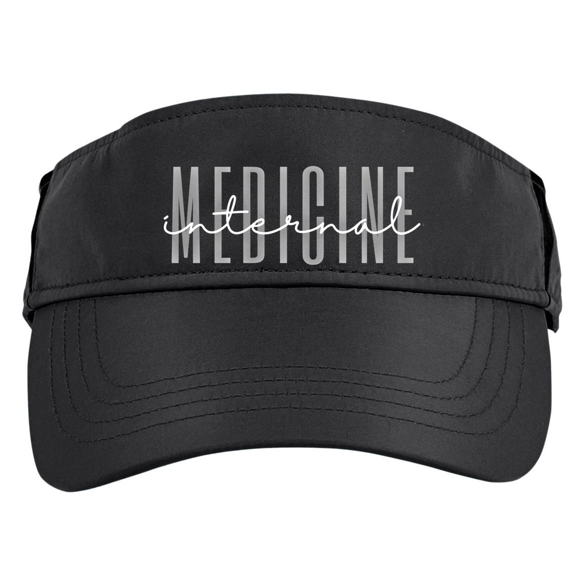 Internal Medicine In Medicine School Gift Adult Drive Performance Visor