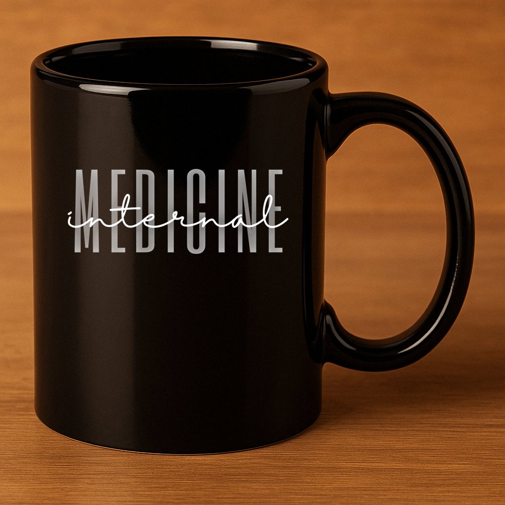 Internal Medicine In Medicine School Gift 11oz C Handle Ceramic Mug