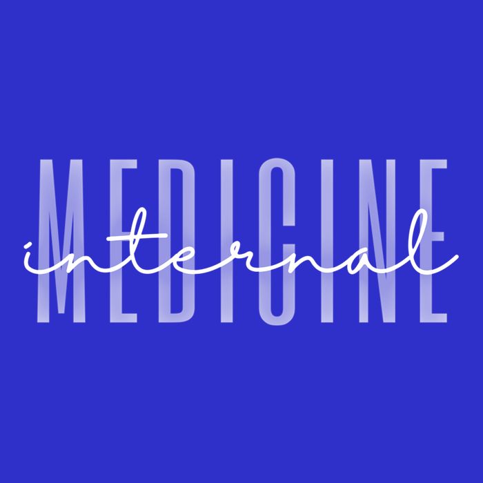 Internal Medicine In Medicine School Gift Button