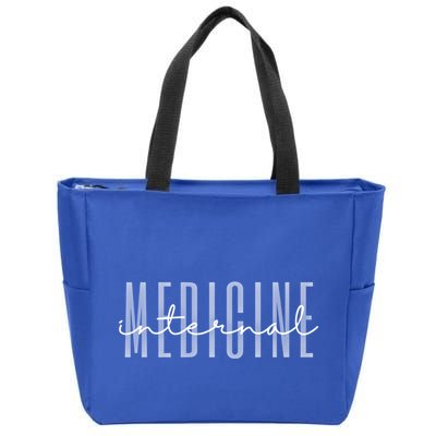 Internal Medicine In Medicine School Gift Zip Tote Bag