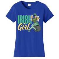 Irish Mom Ireland St Patricks Day Green Team Mother Gift Women's T-Shirt