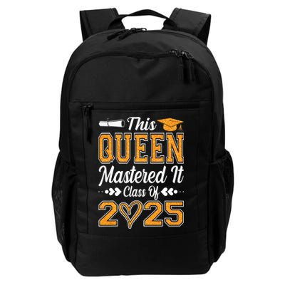 I Mastered It  Queen Graduation Class Of 2025 College Backpack