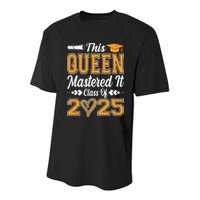I Mastered It  Queen Graduation Class Of 2025 College Youth Performance Sprint T-Shirt
