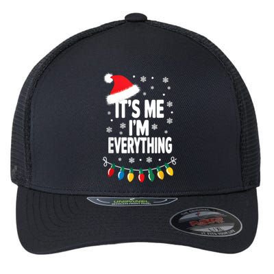 ItS Me IM Everything Christmas Romantic Couple Matching Flexfit Unipanel Trucker Cap