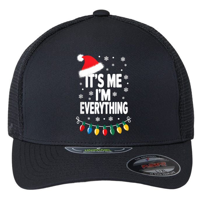 ItS Me IM Everything Christmas Romantic Couple Matching Flexfit Unipanel Trucker Cap