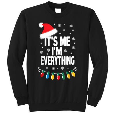 ItS Me IM Everything Christmas Romantic Couple Matching Sweatshirt