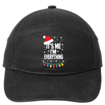 ItS Me IM Everything Christmas Romantic Couple Matching 7-Panel Snapback Hat