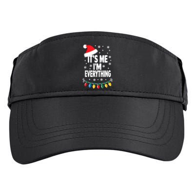 ItS Me IM Everything Christmas Romantic Couple Matching Adult Drive Performance Visor