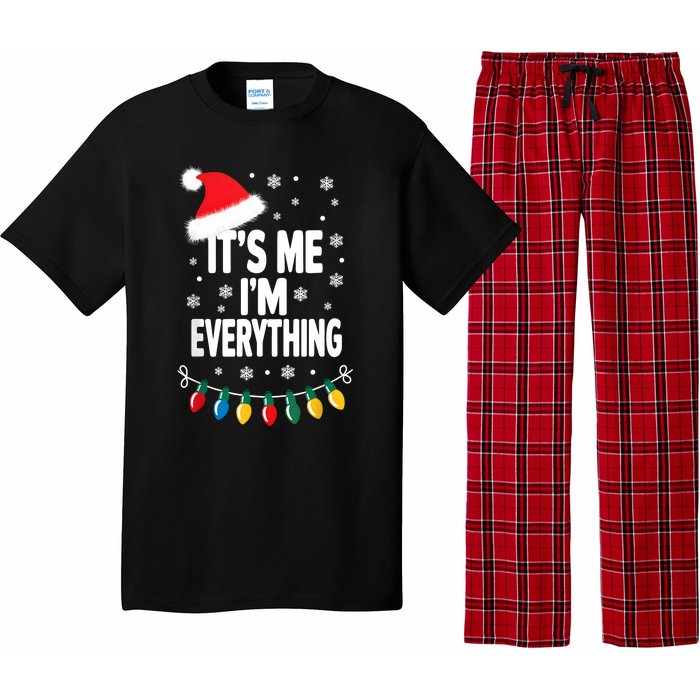 ItS Me IM Everything Christmas Romantic Couple Matching Pajama Set