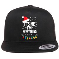 ItS Me IM Everything Christmas Romantic Couple Matching Flat Bill Trucker Hat