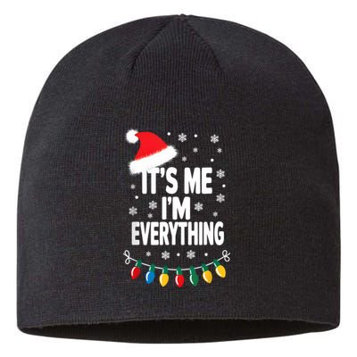 ItS Me IM Everything Christmas Romantic Couple Matching Sustainable Beanie