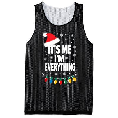 ItS Me IM Everything Christmas Romantic Couple Matching Mesh Reversible Basketball Jersey Tank