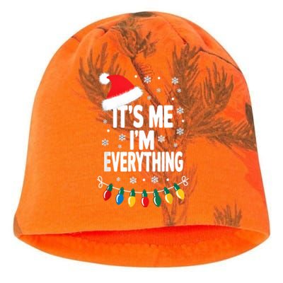 ItS Me IM Everything Christmas Romantic Couple Matching Kati - Camo Knit Beanie