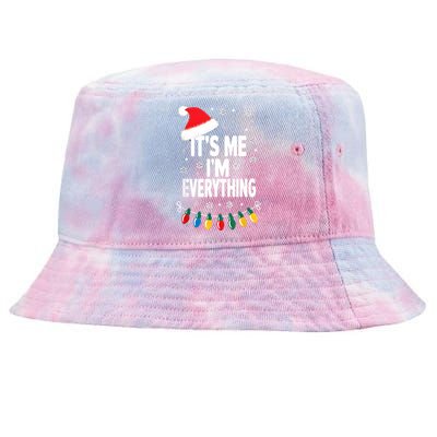 ItS Me IM Everything Christmas Romantic Couple Matching Tie-Dyed Bucket Hat