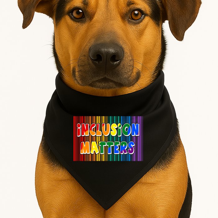 Inclusion Matters USA-Made Doggie Bandana