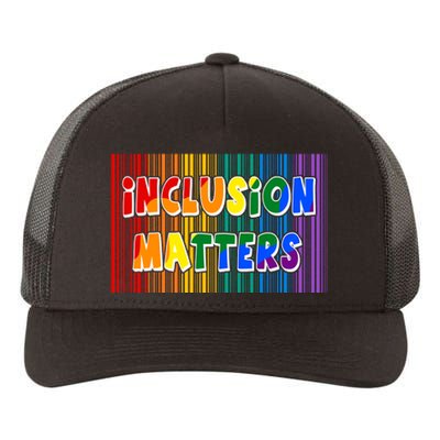 Inclusion Matters Yupoong Adult 5-Panel Trucker Hat