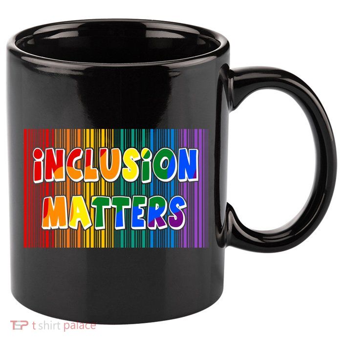 Inclusion Matters 11oz C Handle Ceramic Mug