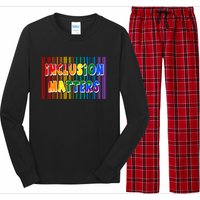 Inclusion Matters Long Sleeve Pajama Set