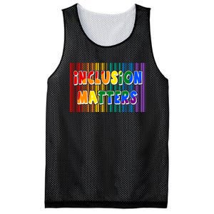 Inclusion Matters Mesh Reversible Basketball Jersey Tank