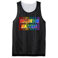 Inclusion Matters Mesh Reversible Basketball Jersey Tank