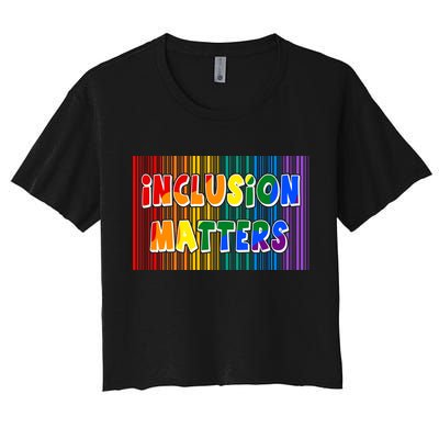 Inclusion Matters Crop Top