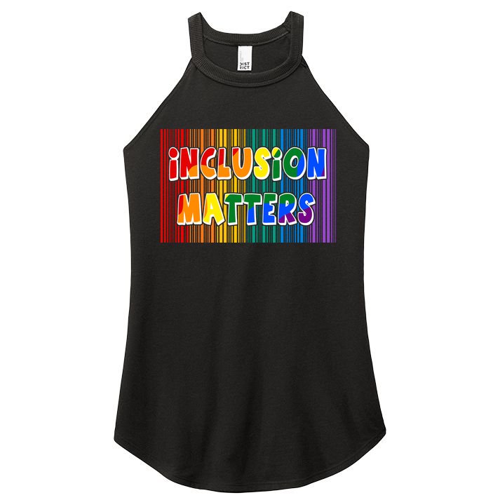 Inclusion Matters Women's Perfect Tri Rocker Tank