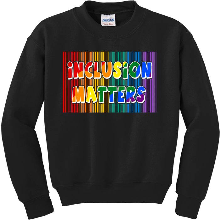 Inclusion Matters Kids Sweatshirt