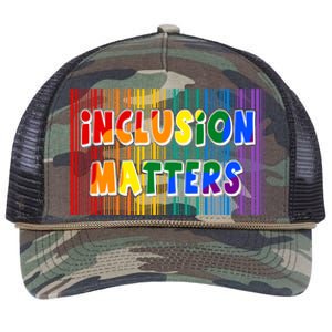 Inclusion Matters Retro Rope Trucker Hat Cap