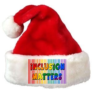 Inclusion Matters Premium Christmas Santa Hat