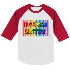 Inclusion Matters Kids Colorblock Raglan Jersey