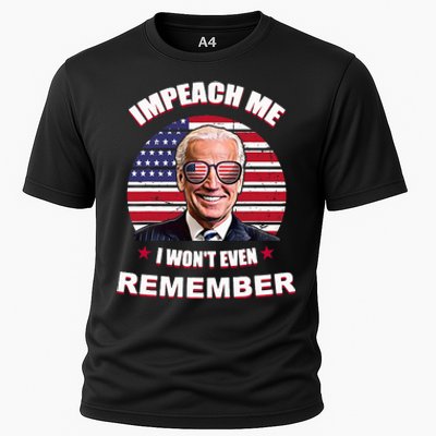 Impeach Me I WonT Even Remember Cooling Performance Crew T-Shirt