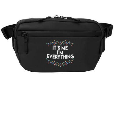 ItS Me IM Everything Christmas Funny Xmas Family Couples Crossbody Pack