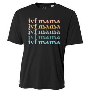 IVF Mama Infertility Transfer Fertilization Mother's Day Cooling Performance Crew T-Shirt