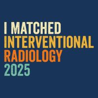 I Matched Interventional Radiology 2025 Retro Cute Match Day Cooling Performance Crew T-Shirt